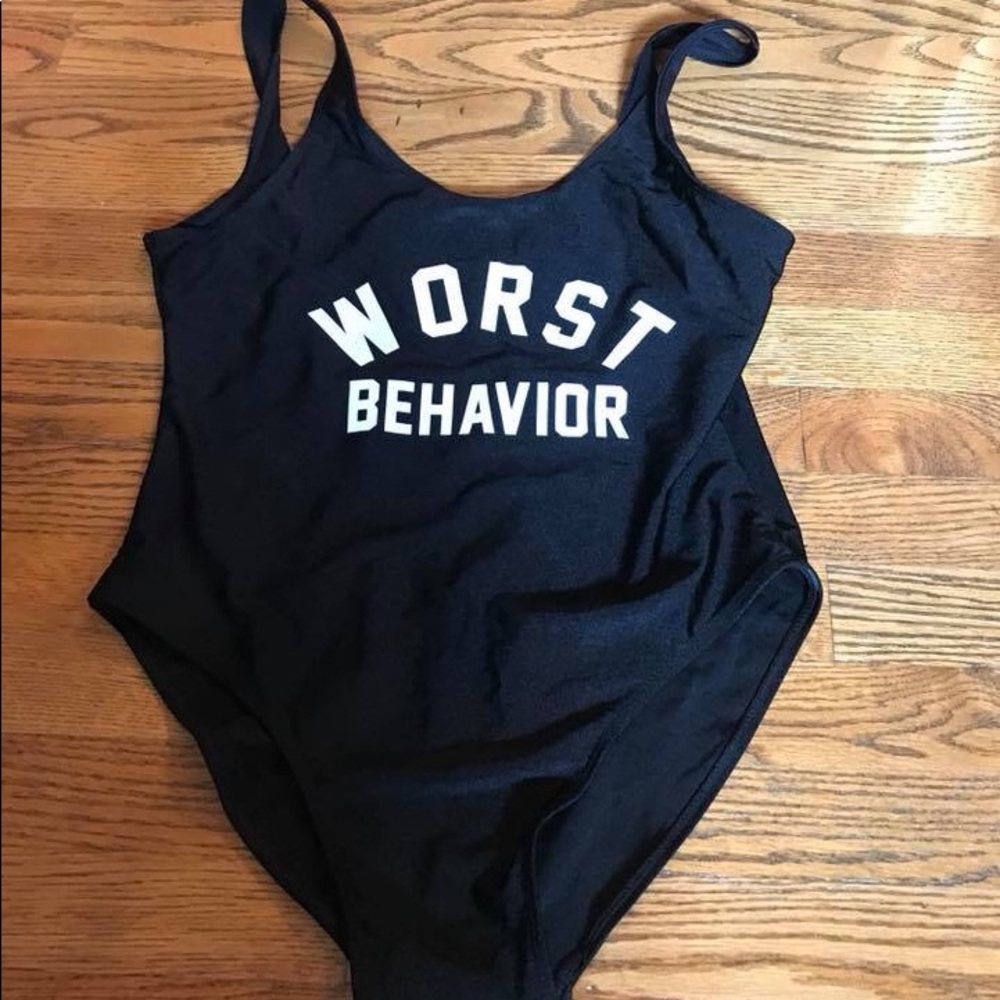 NEVER WORN One piece bathing suit